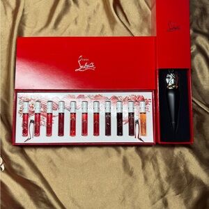 Christian Louboutin red Lipstick and perfume set